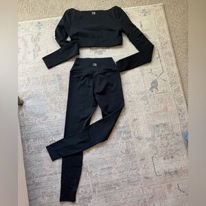 CSB Long Sleeve Crop & Leggings Set